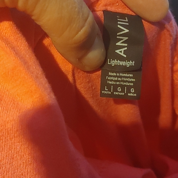 Girls long sleeve hooded graphic tee - Picture 3 of 3